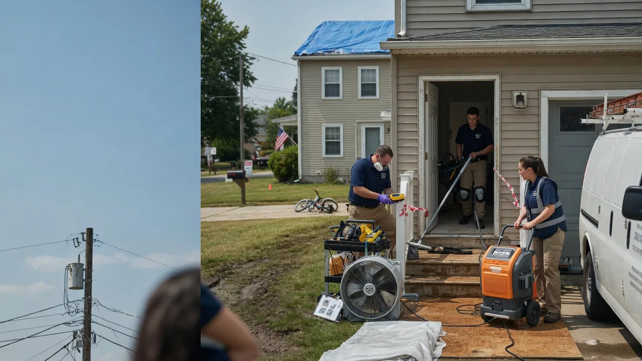 Water Damage Repair in Tower Hill, IL near me